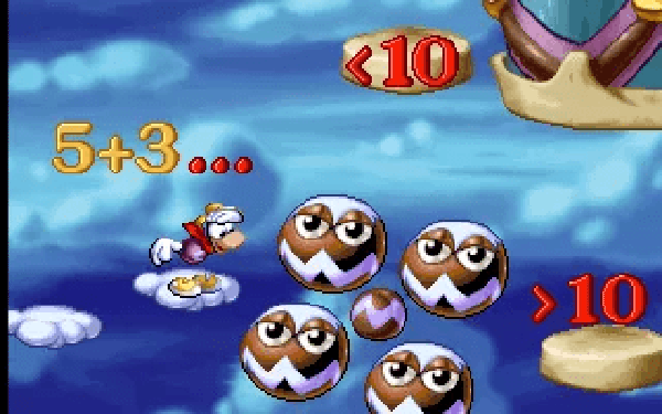 Rayman Junior maths